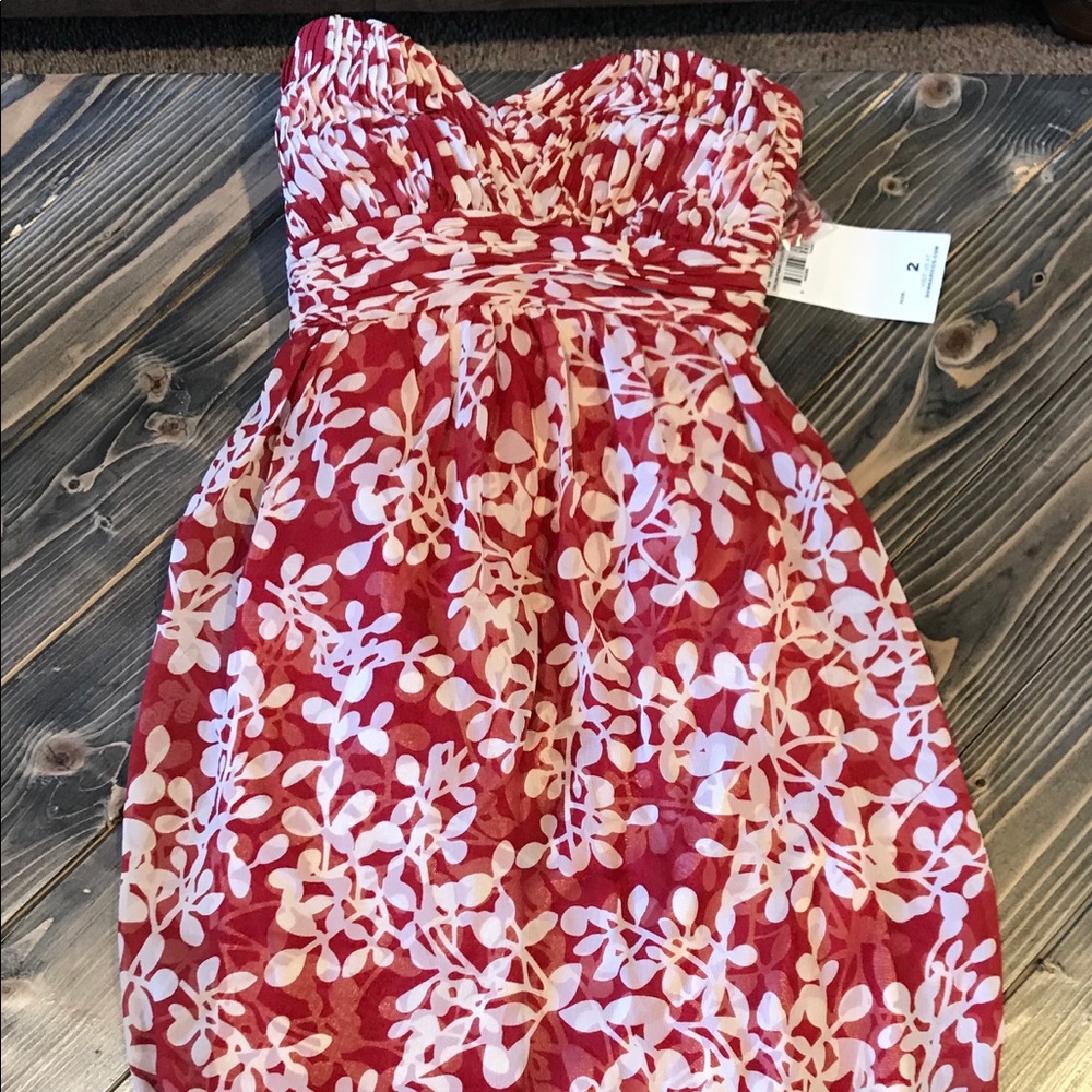 Strapless dress